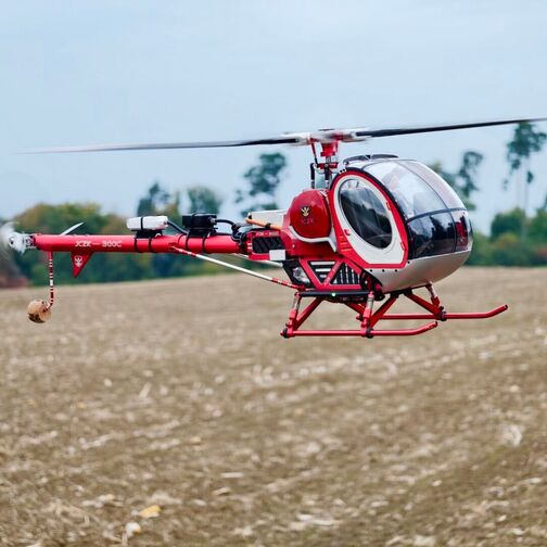 JCZK 300C PRO 2.4G 3-Blade Flybarless Alloy Realistic Schweizer RC Helicopter Model with H1 PRO Flight Controller, GPS Positioning, Auto-Hover & One-Key Return(RTF Version) 