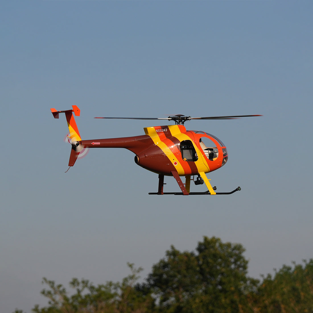 ROBAN MD500 470-Class RC Helicopter 2.4GHz 6CH 5-Rotor GPS Positioning Left/Right Hand Control RTF